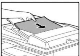 OLIVETTI d-COPIA 2001 - Copying from the SPF - 2