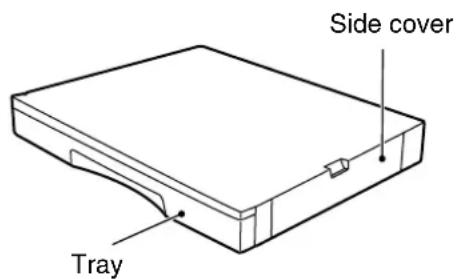 Side cover Tray
