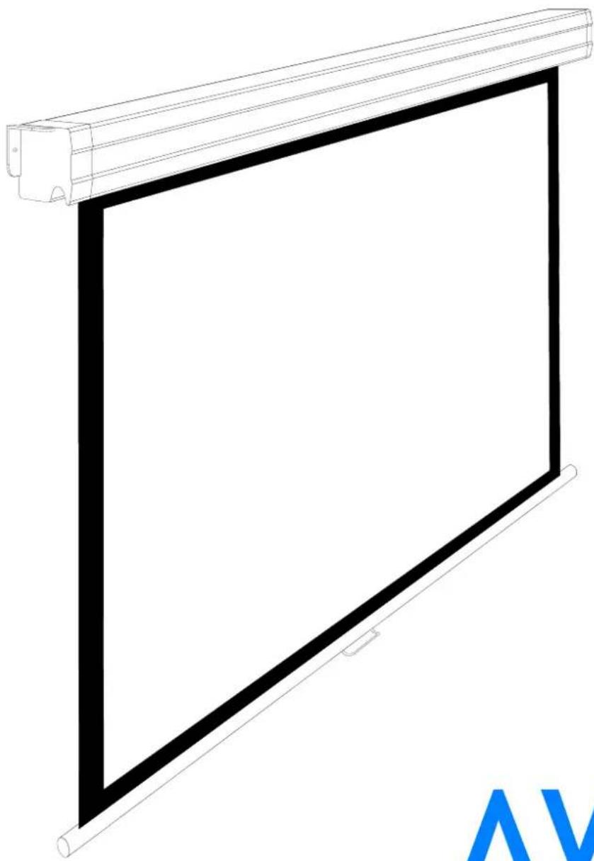 Avers Cirrus CL 24/18 MWE - Manually operated projection screen Avers Cirrus CL - 1