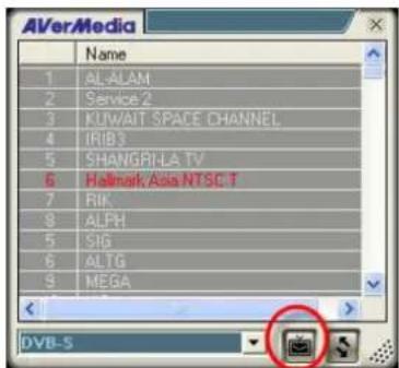 AVERMEDIA AVerTV Galaxy - Auswählen eines Fernsehsenders/digitalen Radiosenders - 2