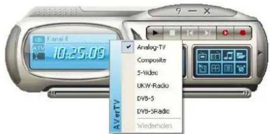 AVERMEDIA AVerTV Galaxy - Signalquelle wechseln - 1
