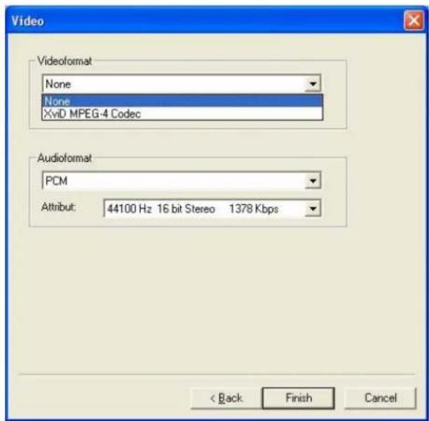 AVERMEDIA AVerTV Galaxy - Individuelle Einstellungen für Videoaufnahme - 6
