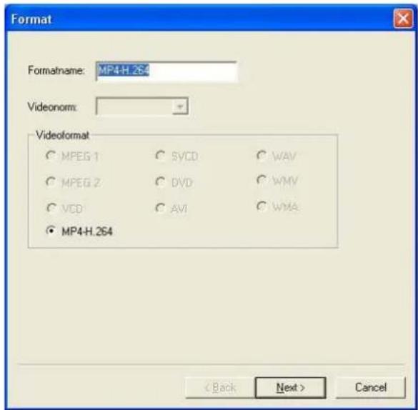 AVERMEDIA H830D - Individuelle Einstellungen für Videoaufnahme - 2
