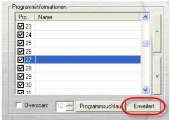 AVERMEDIA H830D - Entfernen unerwünschter Sender - 1