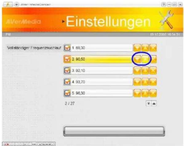 AVERMEDIA AVerTV Satellite Trinity - Reihenfolge der Radiokanäle ändern - 1