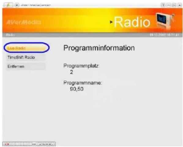 AVERMEDIA AVerTV Satellite Trinity - Radio hören - 1