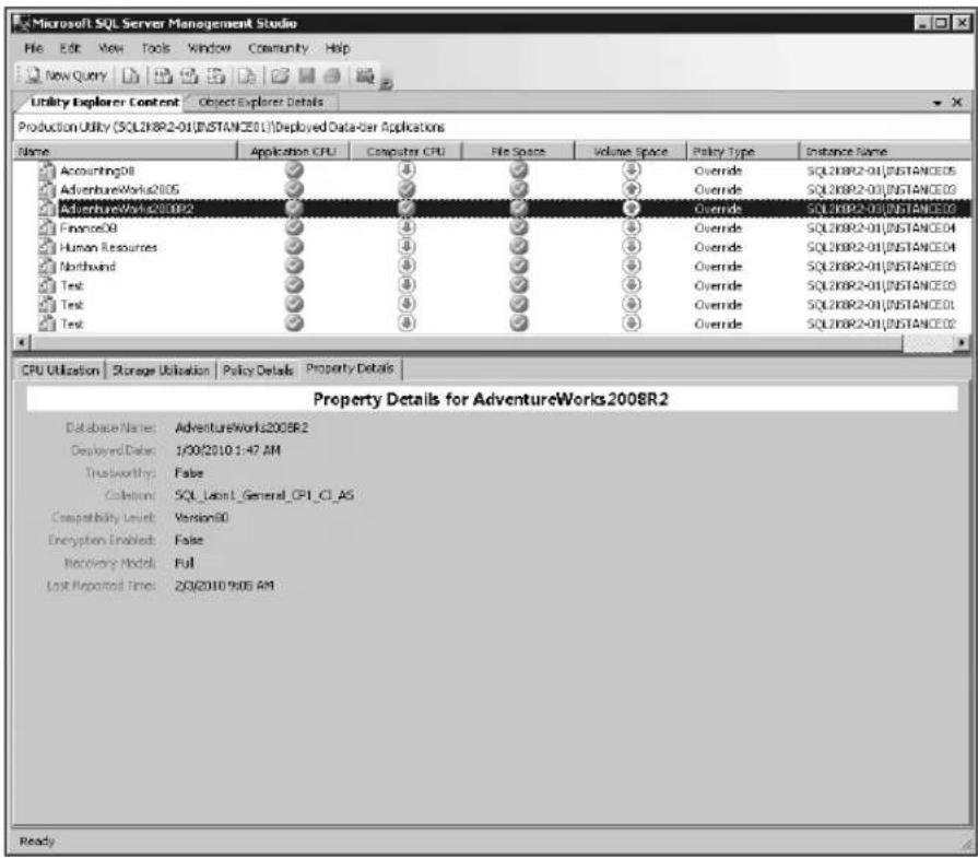 MICROSOFT SQL Server 2008 R2 - The Data-Tier Application Tabs - 3