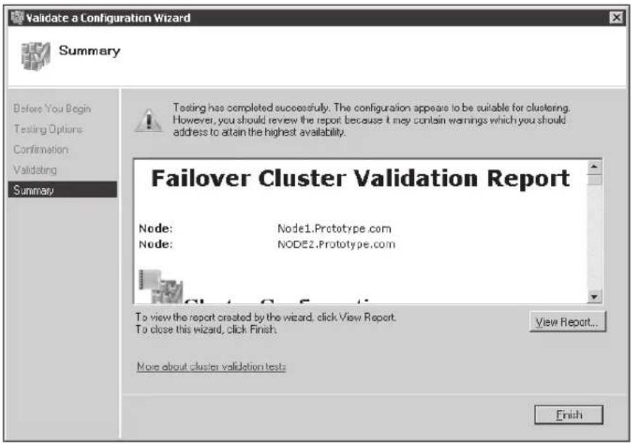 MICROSOFT SQL Server 2008 R2 - Running the Validate A Configuration Wizard - 1