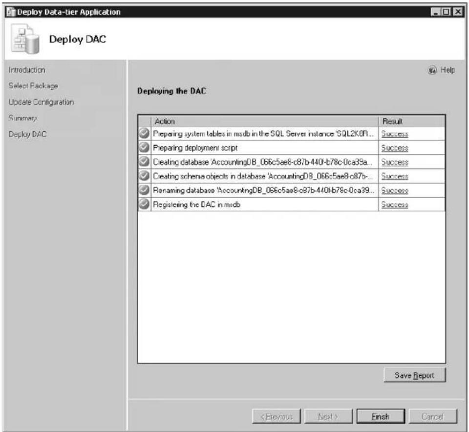 MICROSOFT SQL Server 2008 R2 - Installing a New DAC Instance with the Deploy Data-Tier Application Wizard - 2