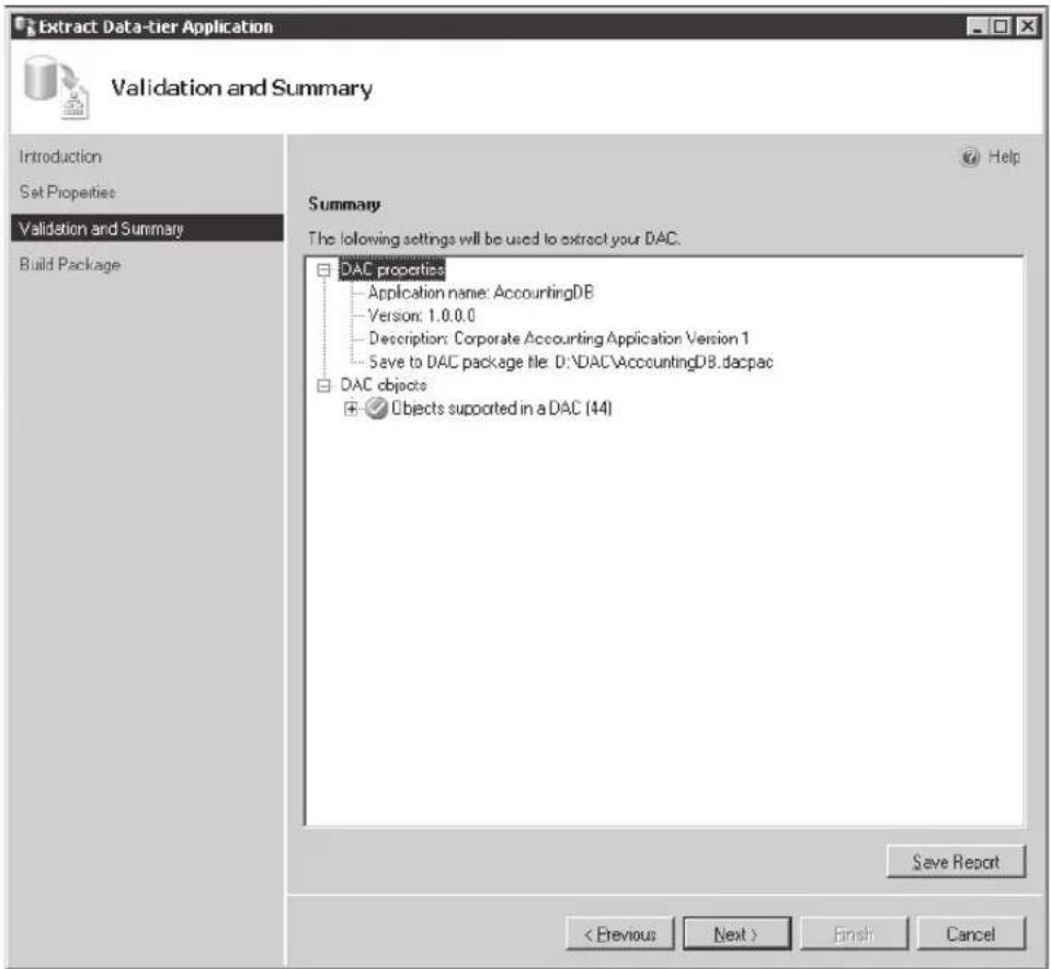 MICROSOFT SQL Server 2008 R2 - Extracting a Data-Tier Application with SQL Server Management Studio - 2