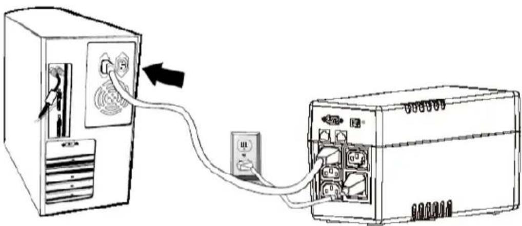 AEG Protect A.500 - Verbraucher- / z.B. Computeranschluss - 1