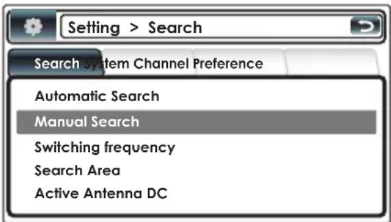 KENWOOD KTC-D600E - Manual Search (manuelle Kanalsuche) - 1