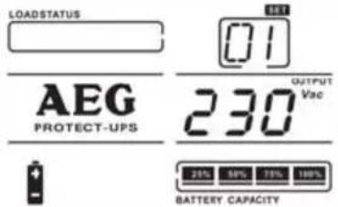 AEG Protect B 2300 PRO - UPS settings - 7