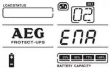 AEG Protect B 2300 PRO - UPS settings - 8