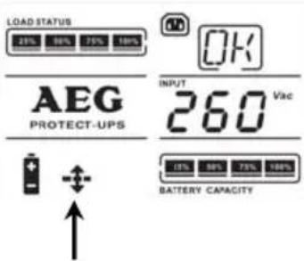 AEG Protect B 2300 PRO - UPS operating states - 2