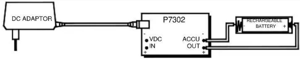 VELLEMAN K7302 - Connection - 1