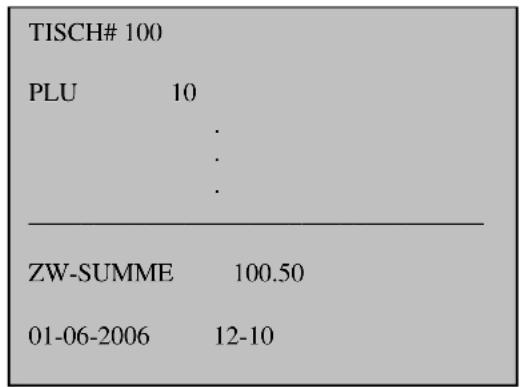 TISCH# 100 PLU 10 . . . ZW-SUMME 100.50 01-06-2006 12-10