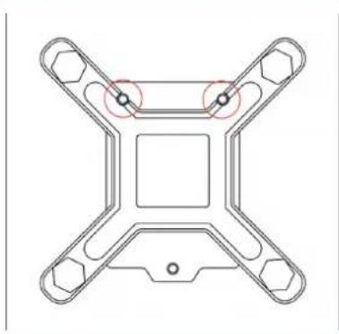 Noctua NH-L12 - Attaching the backplate - 2