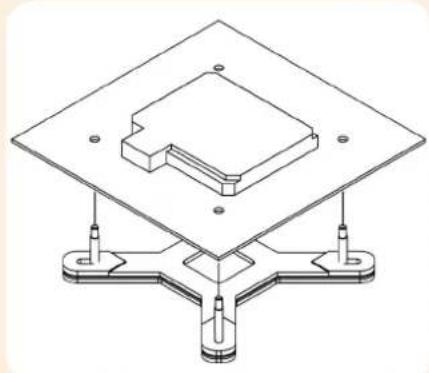 Noctua NH-L12 - Attaching the backplate - 1