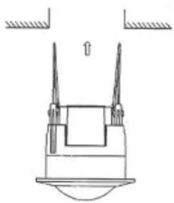Wentronic IDA 95172 - Install the motion sensor like shown: - 5