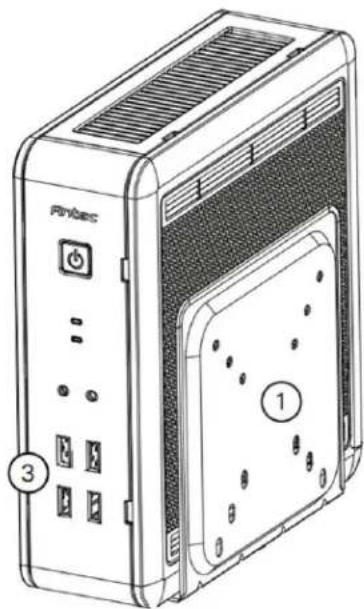 ANTEC ISK 110 VESA - DIAGRAM - 1