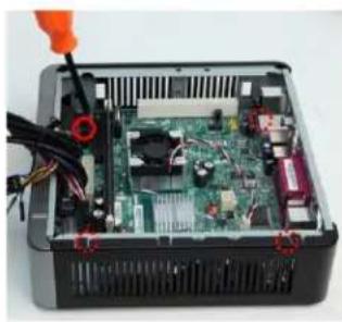 ANTEC ISK 110 VESA - ENTFERNEN DES LINKEN SEITENTEILS - 2