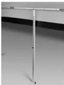Draper Ultimate Folding Screen - Adjustable Skirt Bar for multiple formats - 5