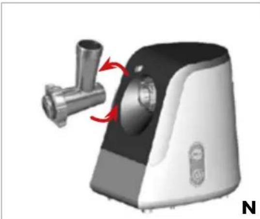 Gastroback Design Mincer Plus 41403 - ASSEMBLING FOR MAKING SAUSAGES - 2