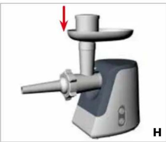 Gastroback Design Mincer Plus 41403 - ASSEMBLING FOR MAKING KEBBE - 2