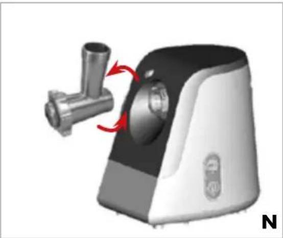 Gastroback Design Mincer Plus 41403 - MONTAGE ZUR SPRITZGEBÄCKHERSTELLUNG - 2