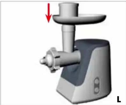 Gastroback Design Mincer Plus 41403 - MONTAGE ZUR KEBBEHERSTELLUNG - 2