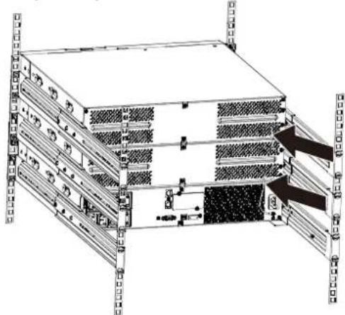 BlueWalker PowerWalker VI 1500RT LCD - Anschließen mehrerer EBM bei Rack-Montage - 1