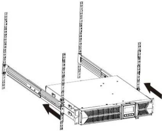 BlueWalker PowerWalker VI 1500RT LCD - - Rack-mount setup - 3