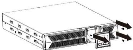 BlueWalker PowerWalker VI 1500RT LCD - Austauschen der Batterien im Inneren der USV - 1
