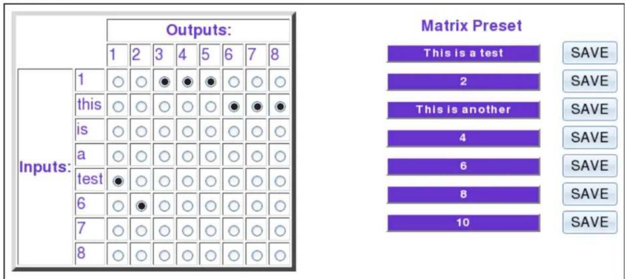 Smart-AVI CSWX64X64S - Controlling the SMTCP-2 via HTTP - 1