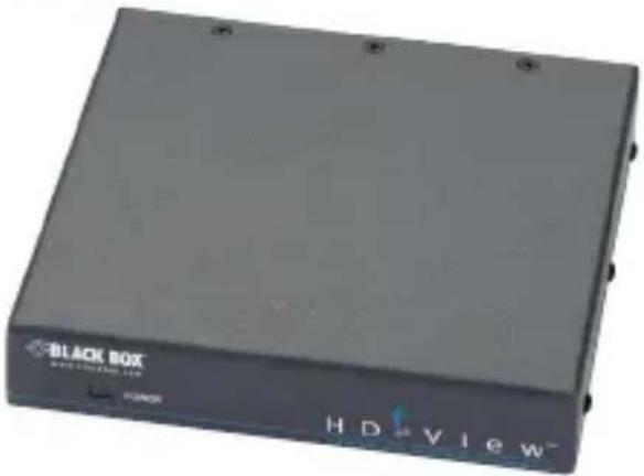 Black Box HDV-HDMI-RZ - Extend real-time, full-HD digital media over ordinary CATx cable—and communicate via IP with remote Ethernet peripherals. - 2