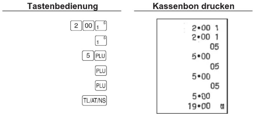 SHARP XE-A107BKD - Wiederholungsregistrierung - 1