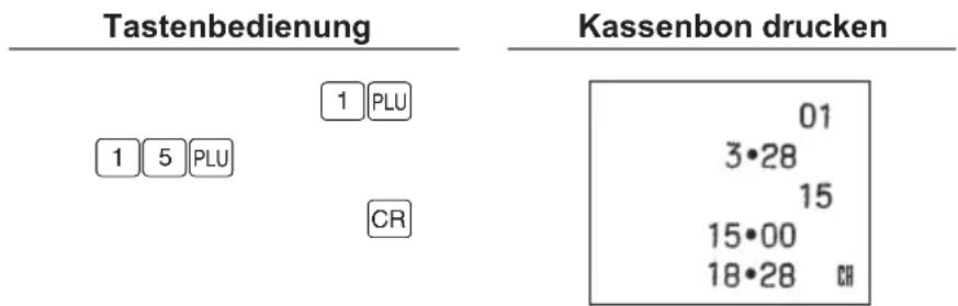 SHARP XE-A107BKD - Beispiel - 1