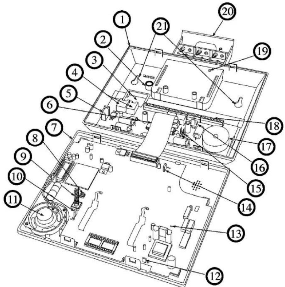 ABUS FU9001 - What is what inside the ABUS wireless alarm system? - 1