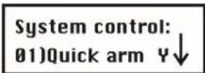 ABUS FU9001 - To access the System Control menu option: - 1
