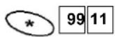 ABUS FU9001 - Installer menu of the ABUS wireless alarm system - 1