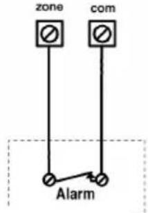 ABUS FU9002 - Anschluss einer verdrahteten Zone - 1