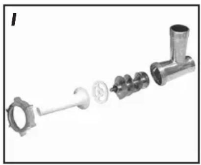 Gastroback Design Mincer Electronic Pro 41406 - Montage zur Wurstherstellung - 1