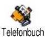 Macom 855 - Telefonbuch aufrufen und anzeigen - 1