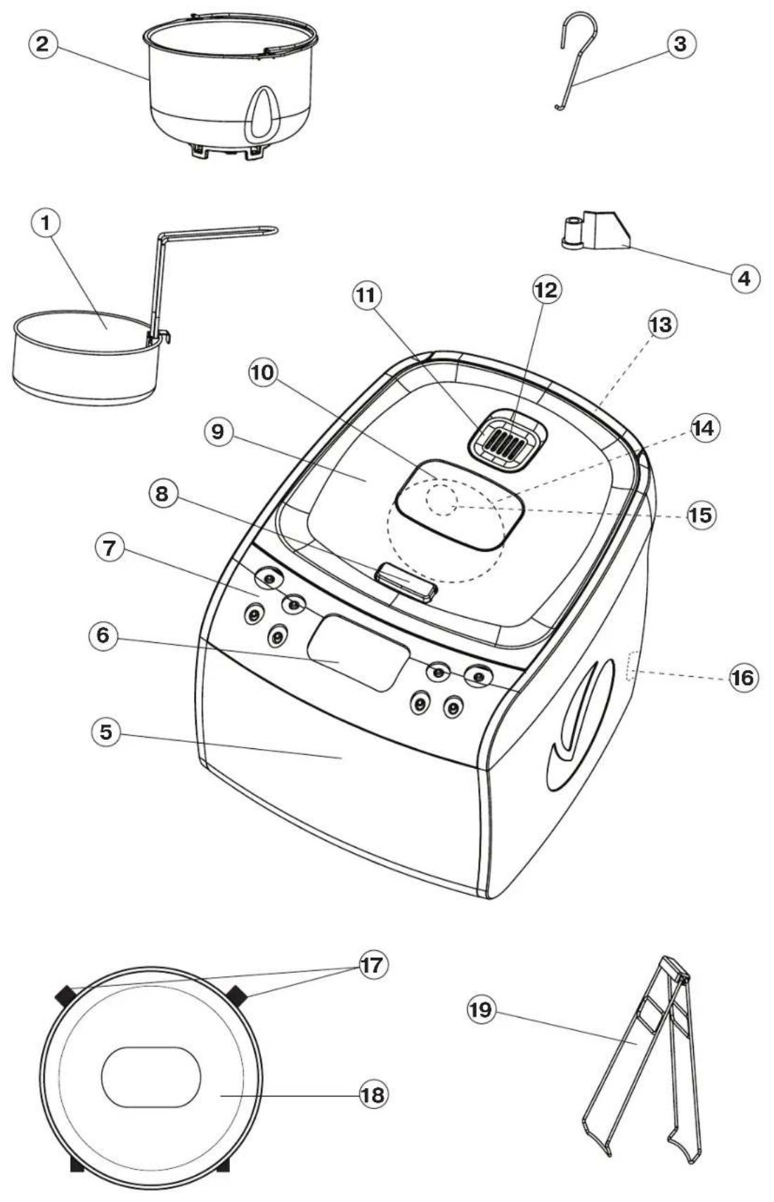 Vitek VT-4209 BW - 1
