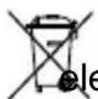 Wentronic 96001 - Disposal Notes: - 1