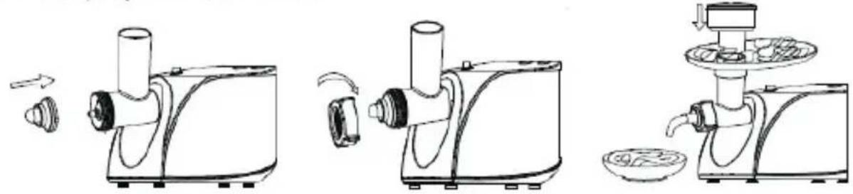 GoldMaster Kiymax GM-217 - Kibbeh Attachment - 1