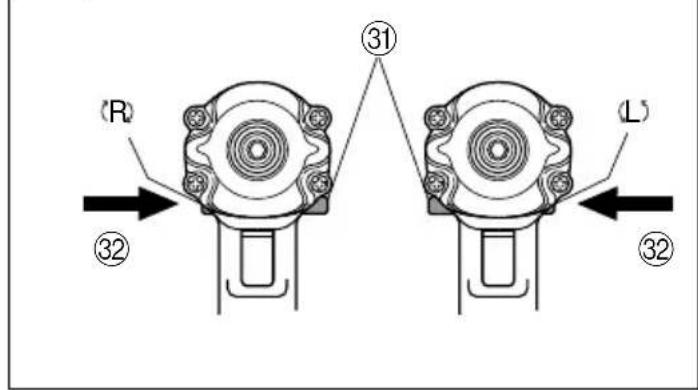 (R) ③2 ③1 (L) ③2