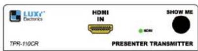 LUXI® Electronics TPR-110CR HDMI IN HDMI SHOW ME PRESENTER TRANSMITTER