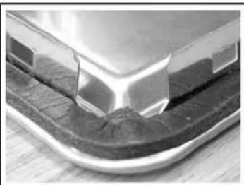 LEISURE EL9501 - Stainless Steel Inset Sinks with Fixed Position Clips - 6